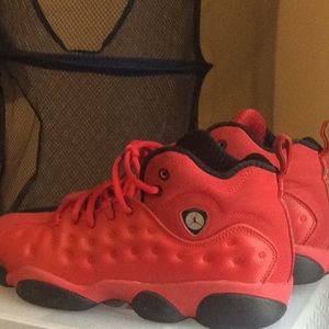 authentic red jordan - pbe !